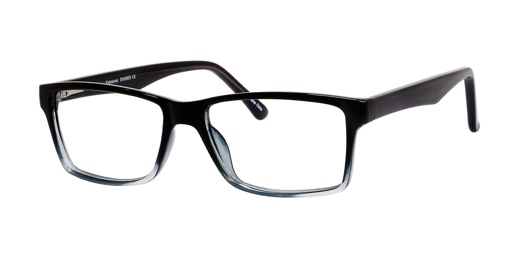 Enhance 3905 Eyeglasses Black Fade