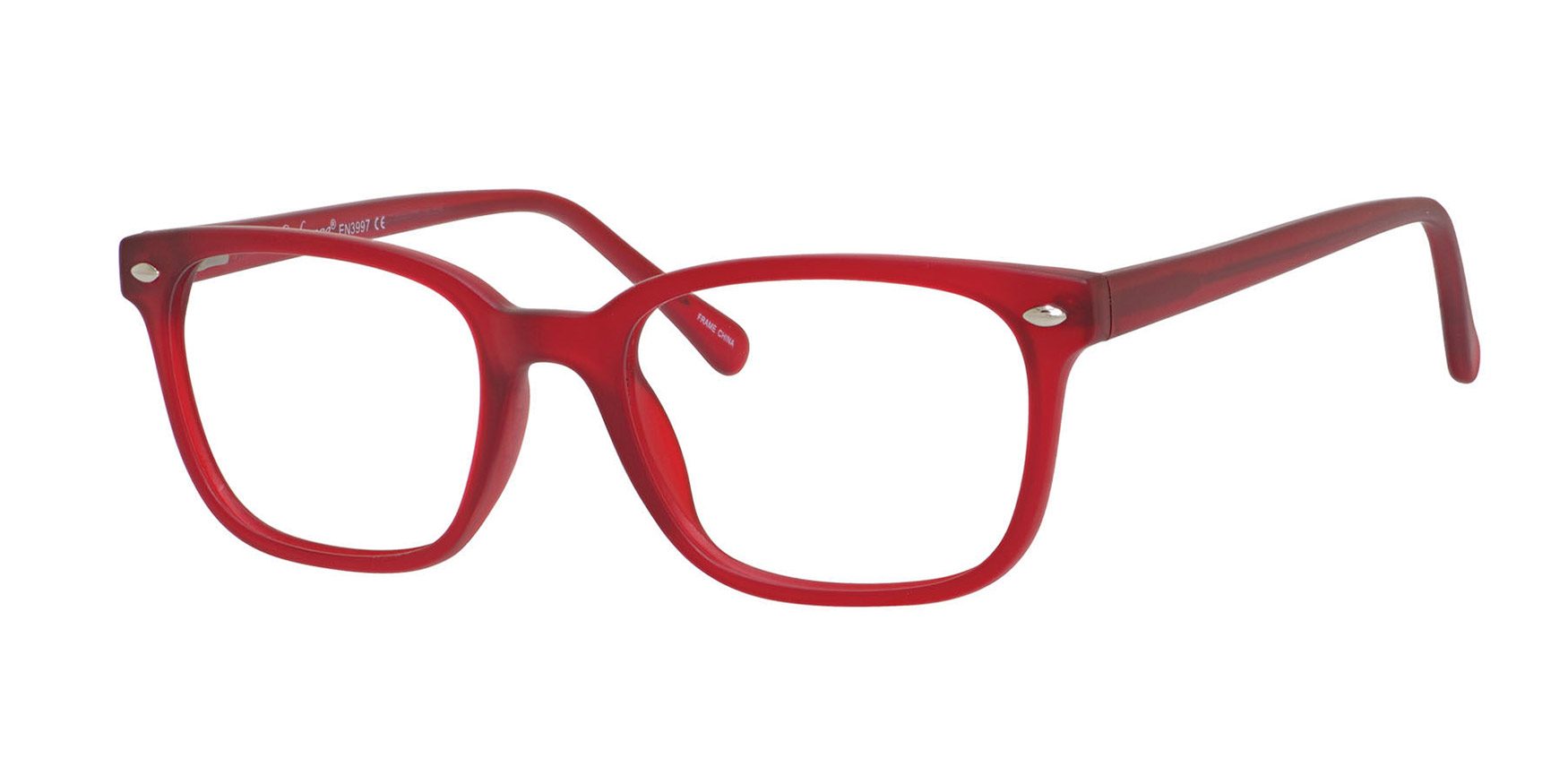 Enhance 3997 Eyeglasses Matte Red