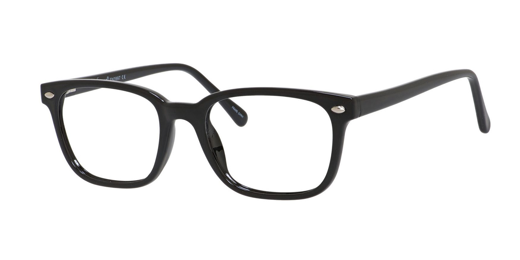 Enhance 3997 Eyeglasses Shiny Black