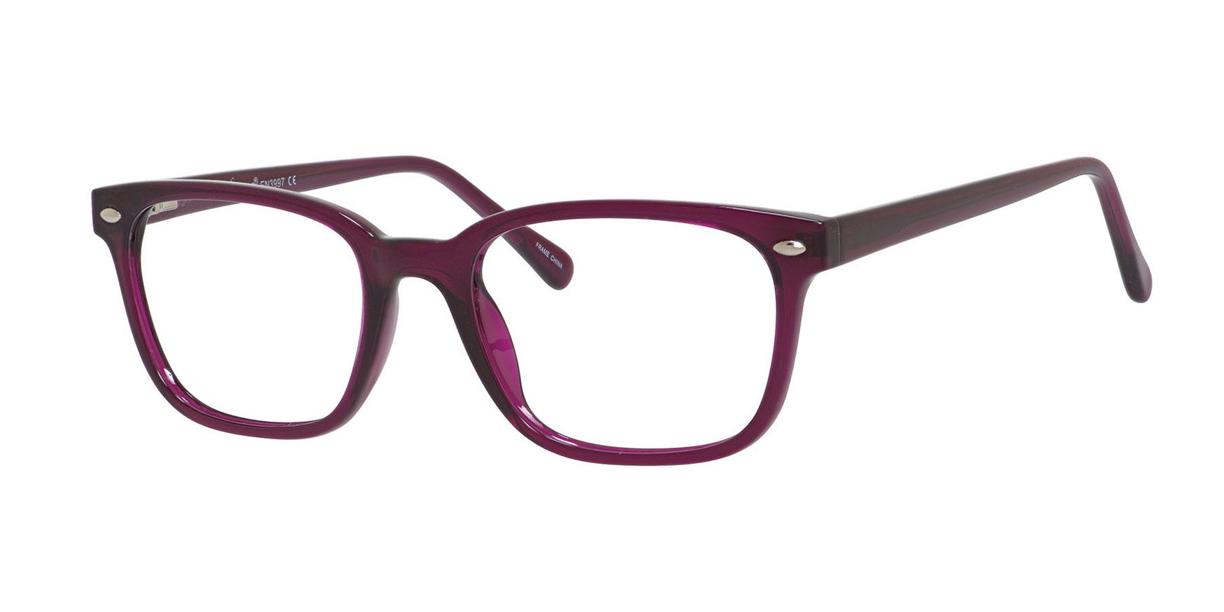 Enhance 3997 Eyeglasses Shiny Purple