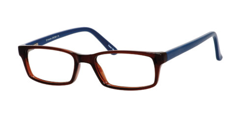 Enhance 3901 Eyeglasses Brown Blue