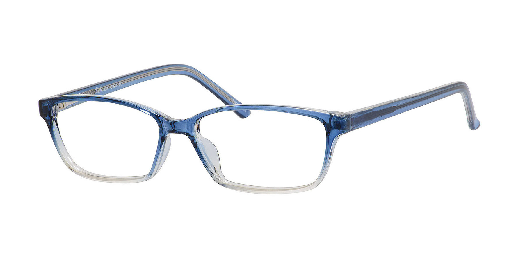 Enhance 3924 Eyeglasses Blue Fade