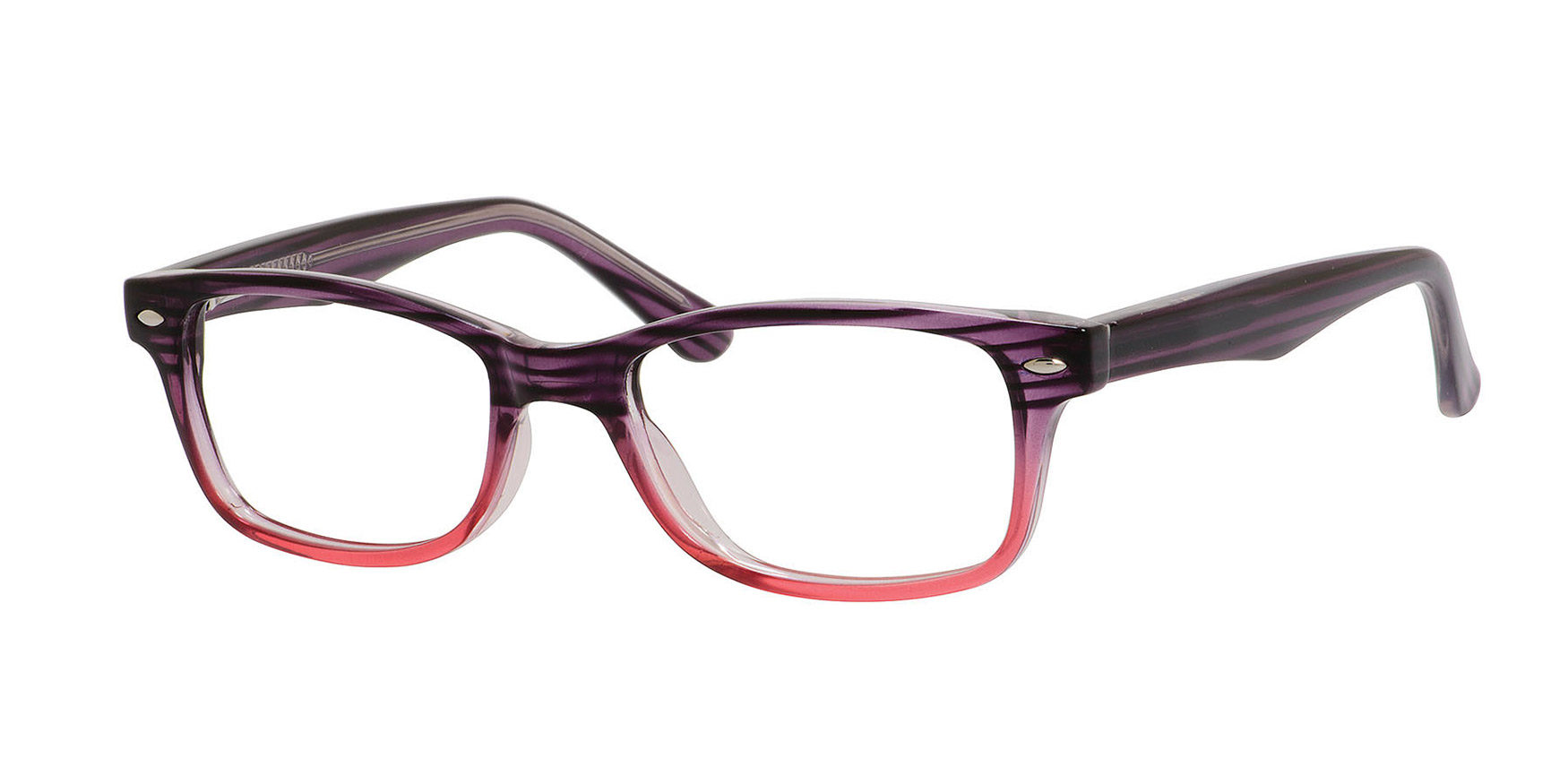 Enhance 3926 Eyeglasses Burgundy Fade