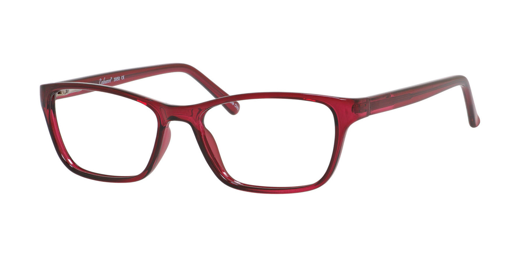 Enhance 3950 Eyeglasses Burgundy