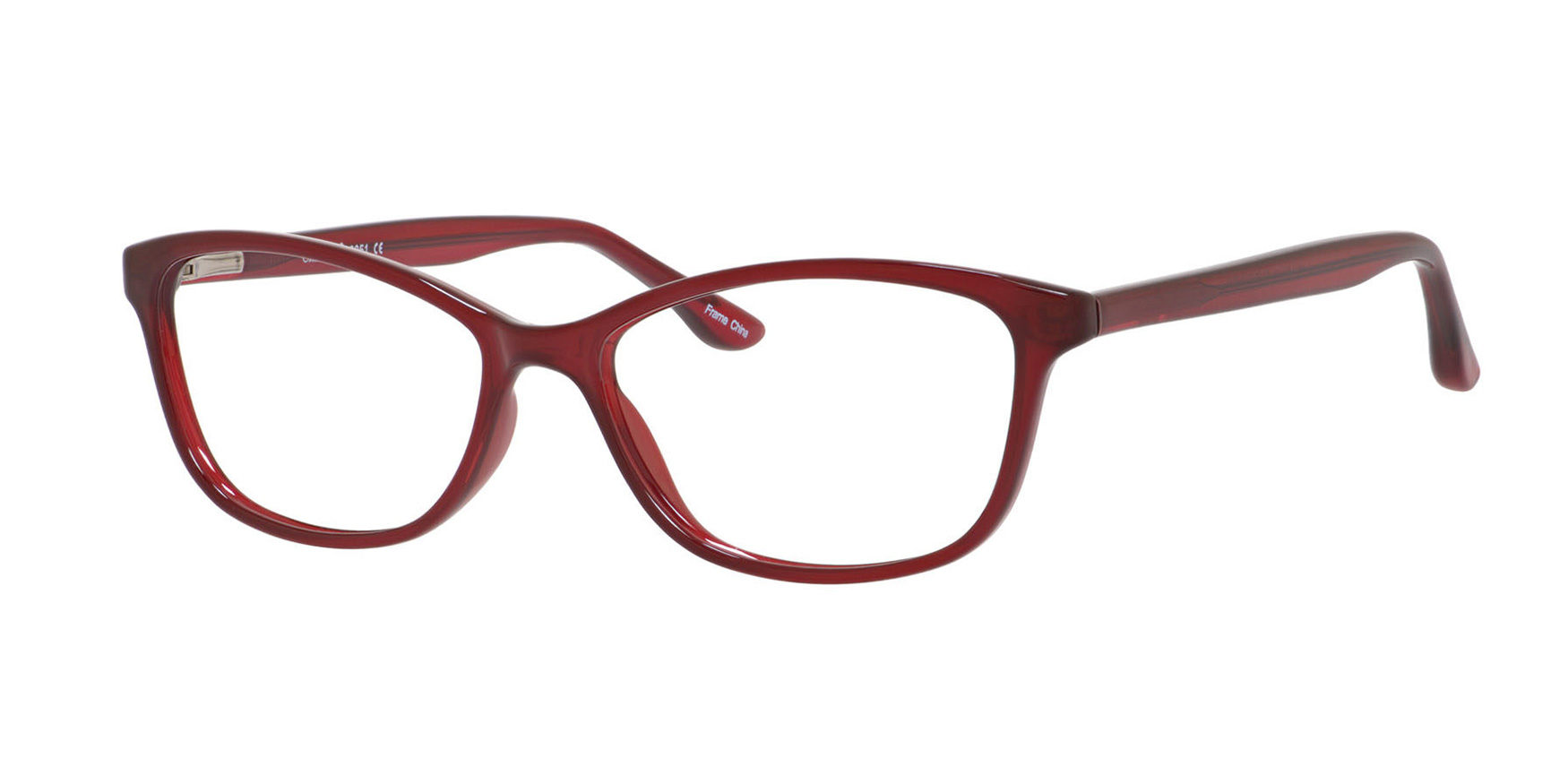 Enhance 3951 Eyeglasses Burgundy