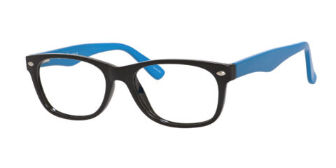 Enhance 3966 Eyeglasses Black Blue