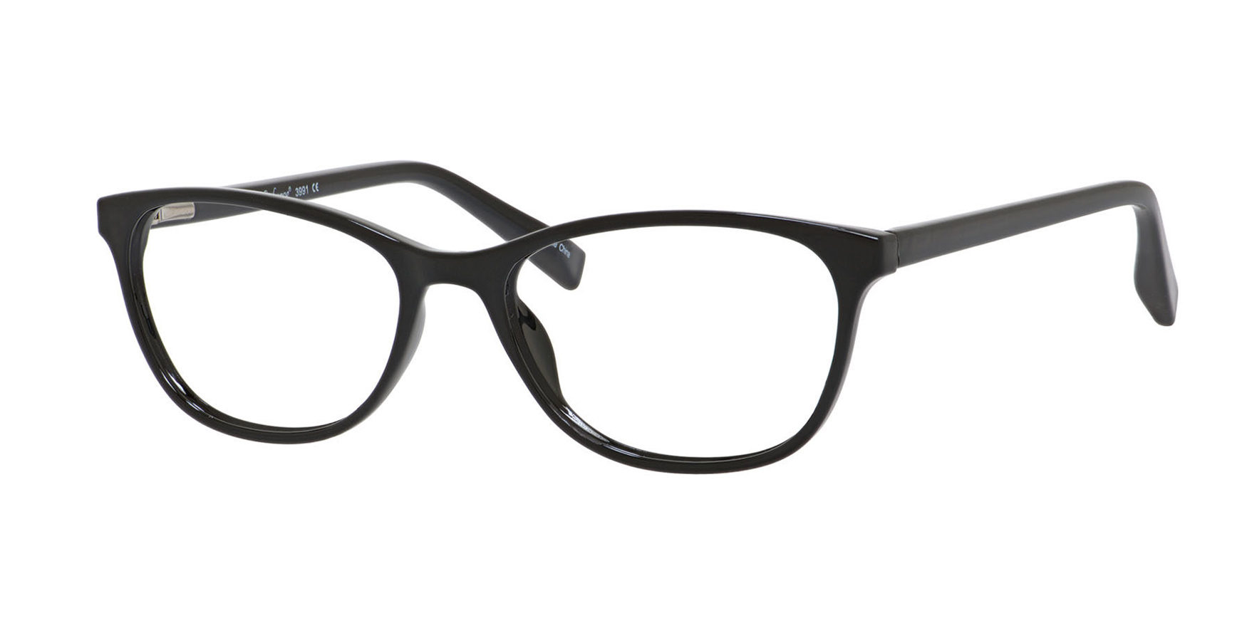 Enhance 3991 Eyeglasses Shiny Black