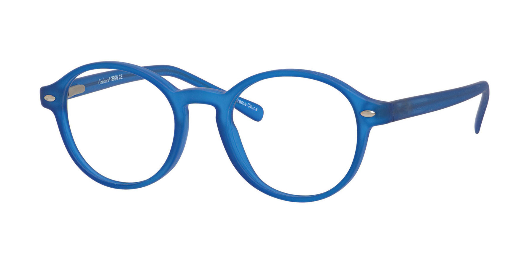 Enhance 3996 Eyeglasses Matt Cobalt