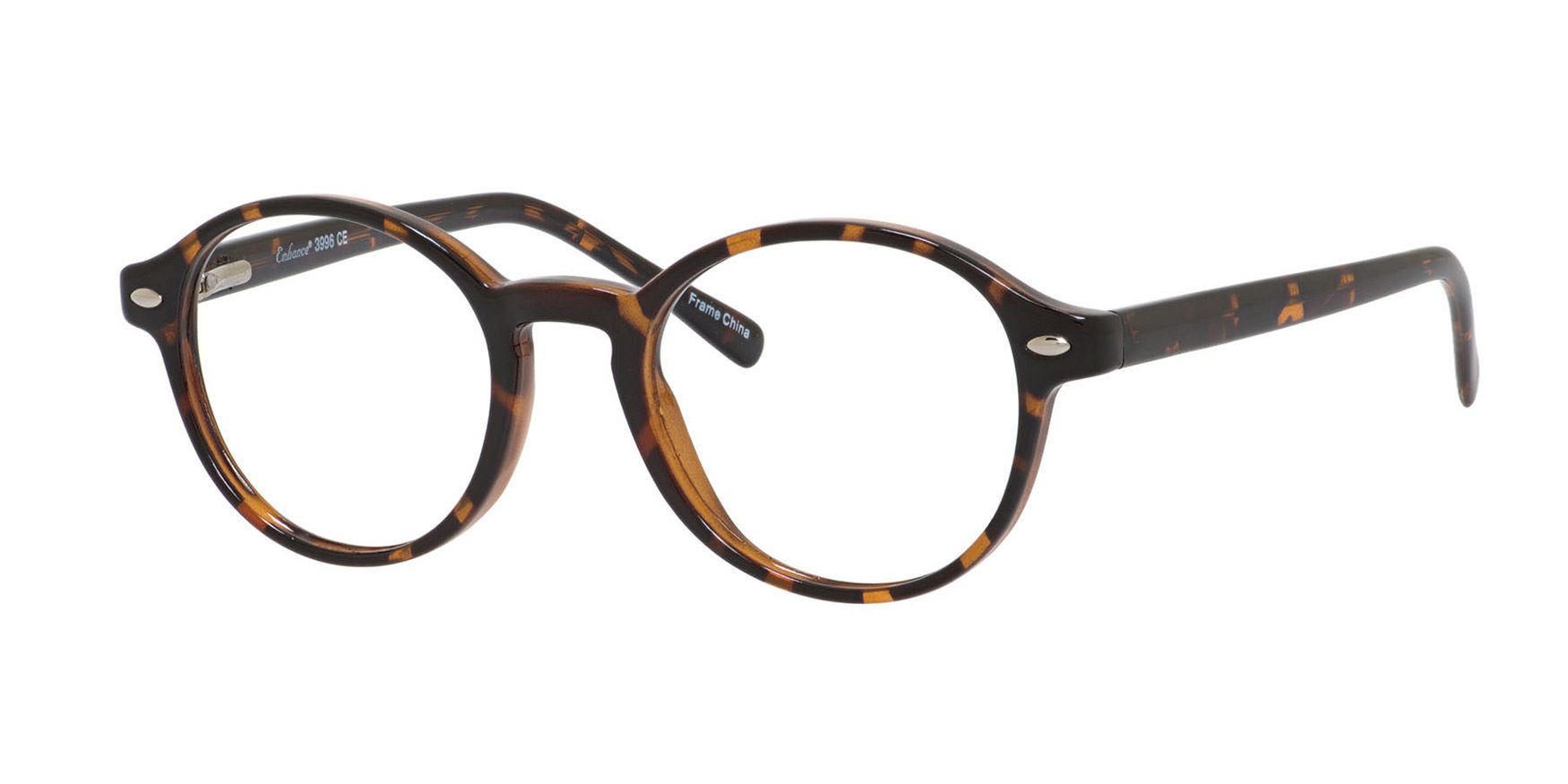 Enhance 3996 Eyeglasses Shiny Tortoise