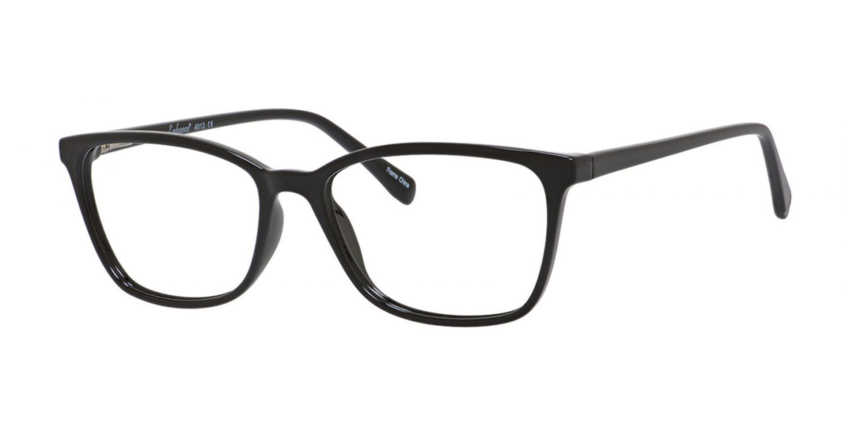 Enhance 4012 Eyeglasses Black