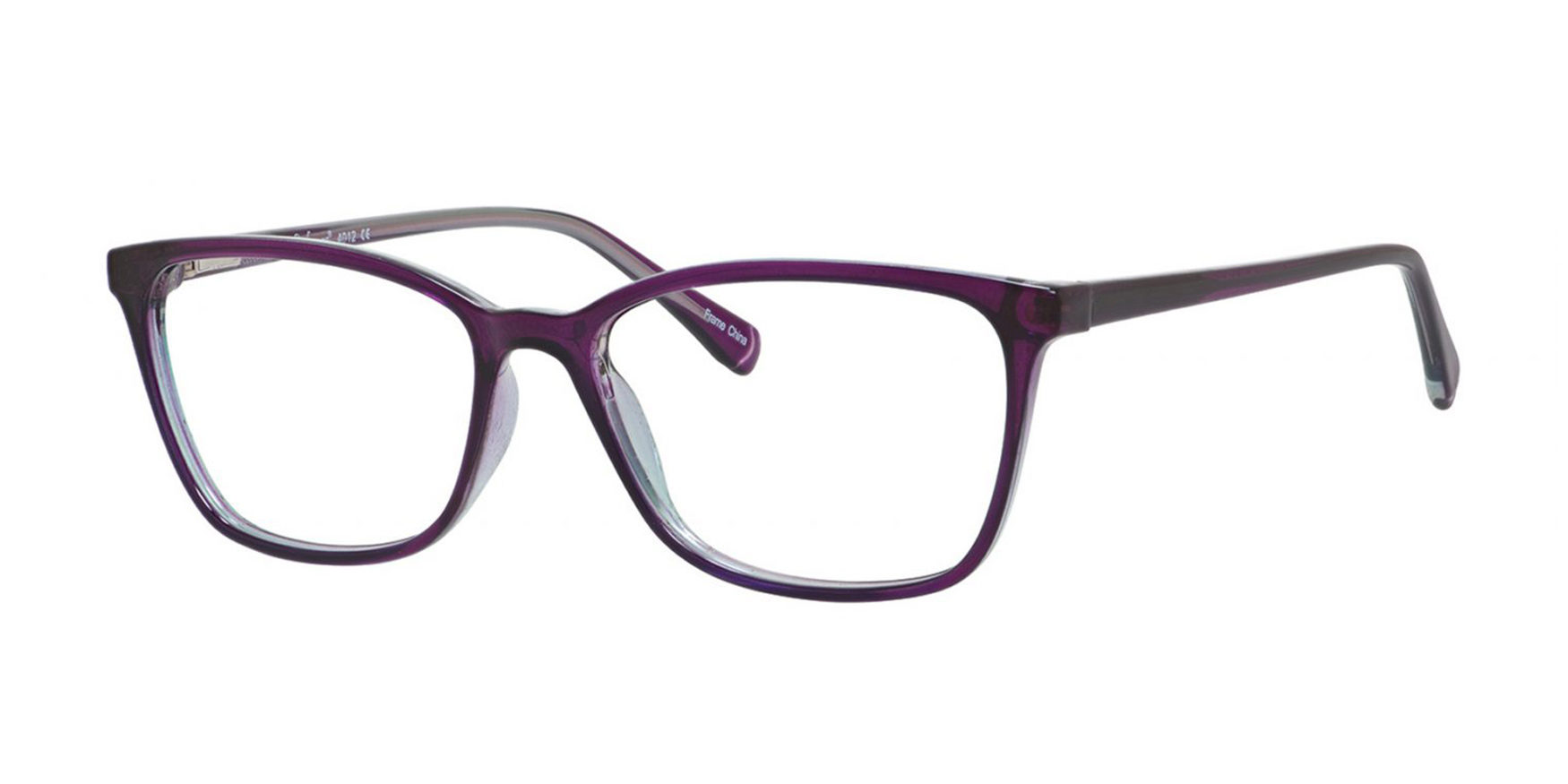 Enhance 4012 Eyeglasses Purple Sea