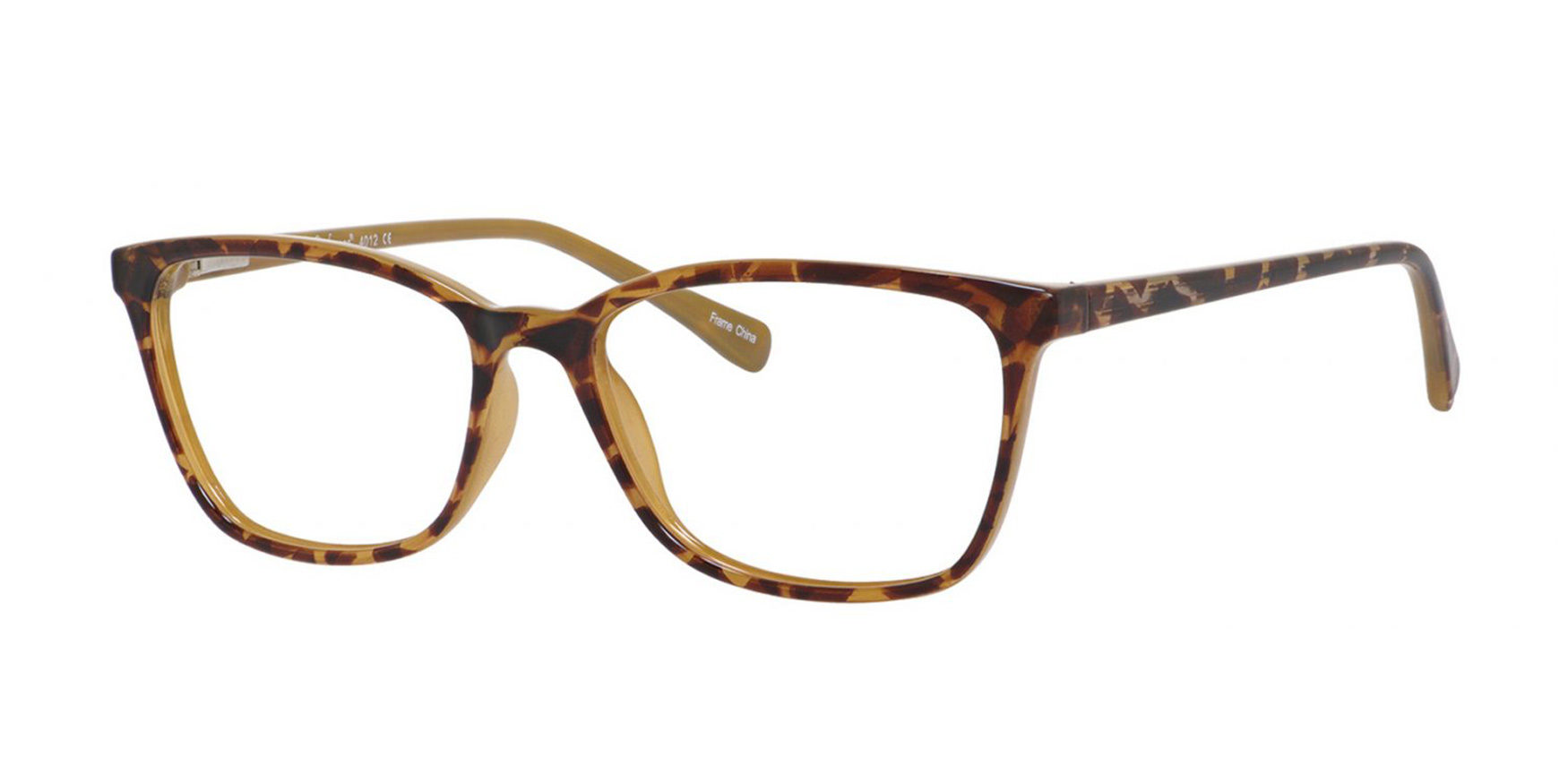 Enhance 4012 Eyeglasses Tortoise Cream