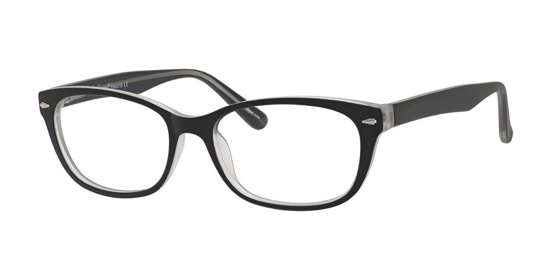 Enhance 4018 Eyeglasses Matt Black