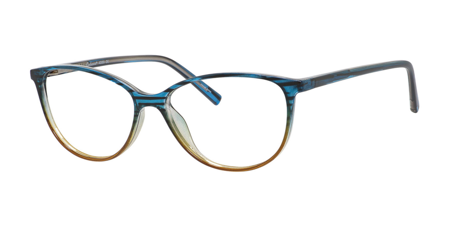 Enhance 4080 Eyeglasses Blue Mix