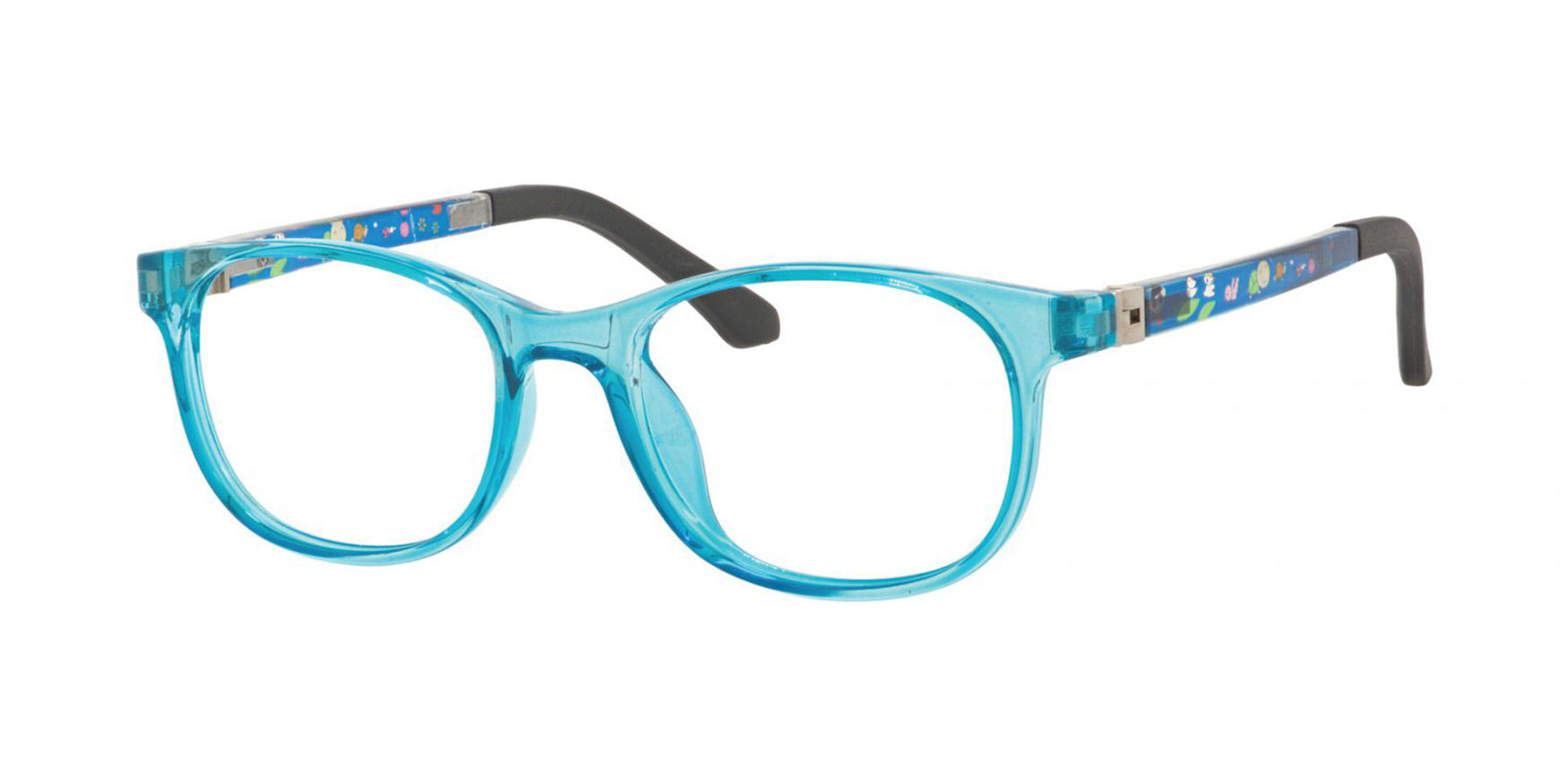 Enhance 4132 Eyeglasses Blue Crystal