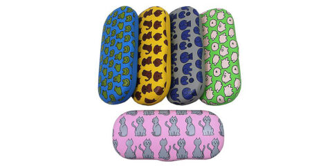 Animal Print Eyeglass Case