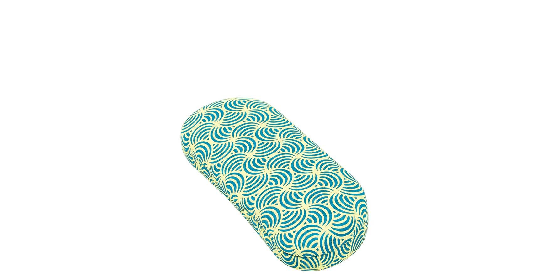 Coral Eyeglass Case Yellow