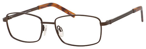 Enhance 4178 Eyeglasses Matte Brown