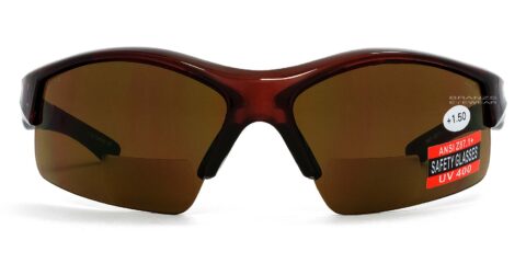 Magnifying Sunglasses Brown