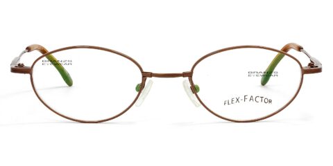 Flex Factor 5052 Eyeglasses Brown