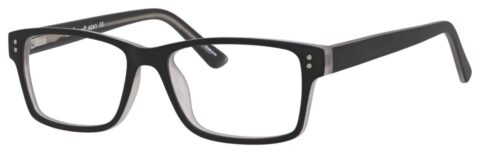 Enhance 4041 Eyeglasses Matt Black Crystal