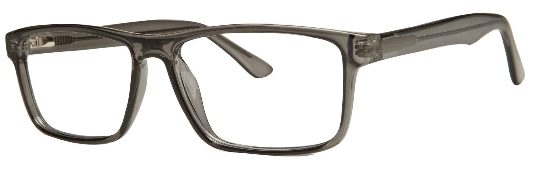 Enhance 4313 Eyeglasses Grey Smoke