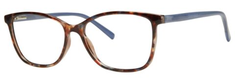 Enhance 4315 Eyeglasses Blue Tortoise