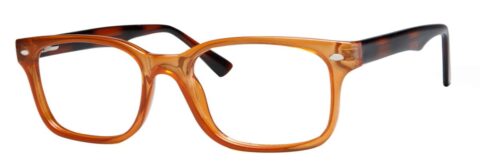 Enhance 4330 Eyeglasses Cognac Tortoise