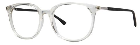 Enhance 4350 Eyeglasses Shiny Crystal Matte Black