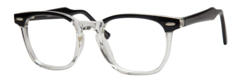 Enhance 4445 Eyeglasses Black Crystal