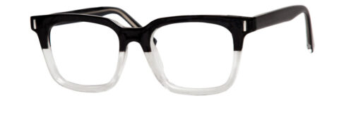 Enhance 4478 Eyeglasses Black Two Tone