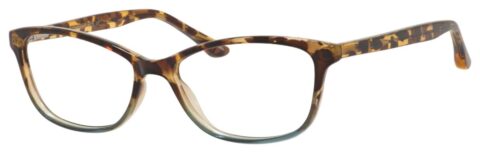 Enhance 4129 Eyeglasses Tortoise Tea