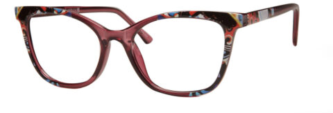 Enhance 4375 Eyeglasses Plum