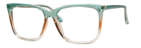 Enhance 4380 Eyeglasses Sky Brown