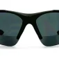 Front view of Bifocal Sunglasses Black, against a white background.