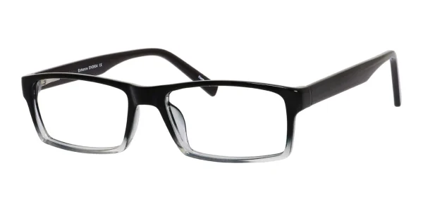 Image of Enhance EN3904 Eyeglasses Black Fade against a white background.