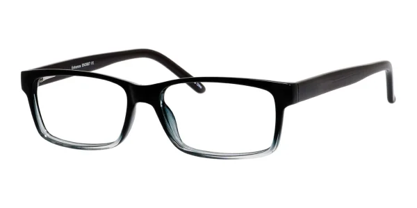 Enhance-3907-Eyeglasses-Black-Fade Image of Enhance EN3907 Eyeglasses Black Fade, against a white background.