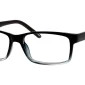 Image of Enhance EN3907 Eyeglasses Black Fade, against a white background.