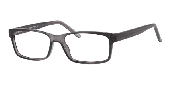 Enhance-3907-Eyeglasses-Smoke Image of Enhance EN3907 Eyeglasses Smoke, against a white background.