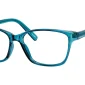 Image of Enhance EN3908 Eyeglasses Azure against a white background.