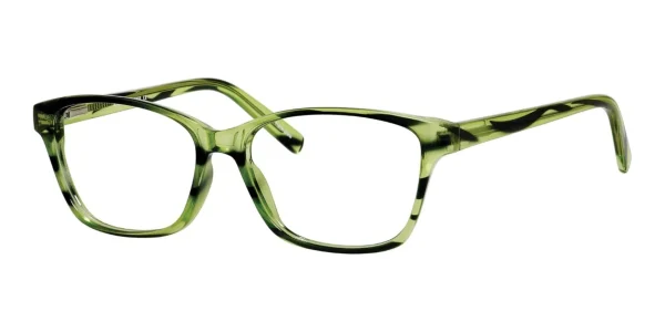 Image of Enhance EN3908 Eyeglasses Jade Marble against a white background.