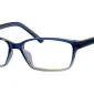 Image of Enhance EN3924 Eyeglasses Blue Fade against a white background.
