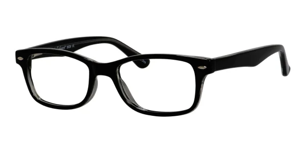 Enhance-3926-Eyeglasses-Black-Crystal Image of Enhance EN3926 Eyeglasses Black Crystal against a white background.
