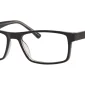 Image of Enhance EN3943 Eyeglasses Black Crystal against a white background.
