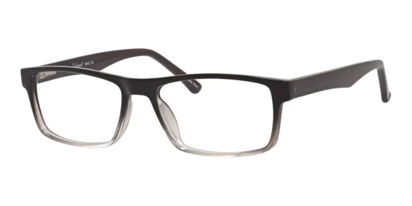 Enhance-3943-Eyeglasses-Black-Fade Image of Enhance EN3943 Eyeglasses Black Fade against a white background.