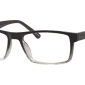 Image of Enhance EN3943 Eyeglasses Black Fade against a white background.