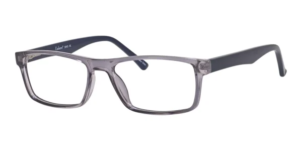 Enhance-3943-Eyeglasses-Smoke Image of Enhance EN3943 Eyeglasses Smoke against a white background.