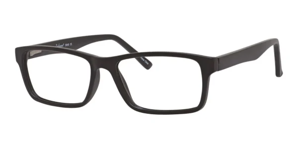 Enhance-3945-Eyeglasses-Matt-Black Image of Enhance EN3945 Eyeglasses Matte Black against a white background.