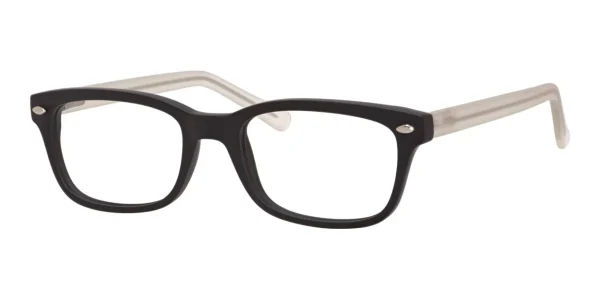 Enhance-3972-Eyeglasses-Matt-Black-Ice Image of Enhance EN3972 Eyeglasses Matte Black Ice against a white background.
