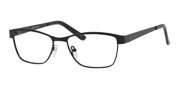 Enhance-3985-Eyeglasses-Satin-Black Image of Enhance EN3985 Eyeglasses Satin Black against a white background.